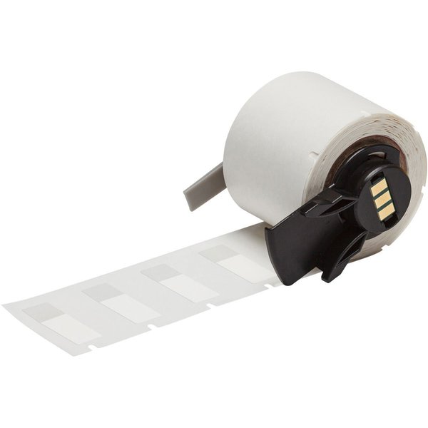Label, Color Clear/White, 3/8