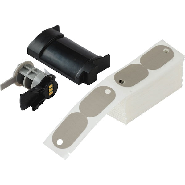 Tag, Polyethylene, Gray, 1