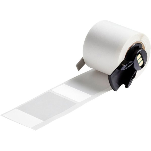 Label, Clear/White, 1 1/2