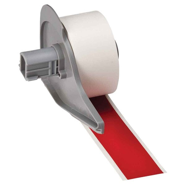 Label, Polyester, Color Red, 1