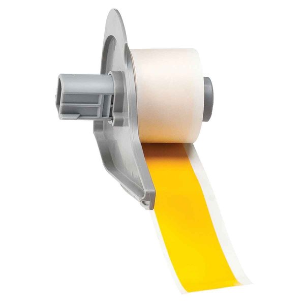 Label, Polyester, Color Yellow, 1