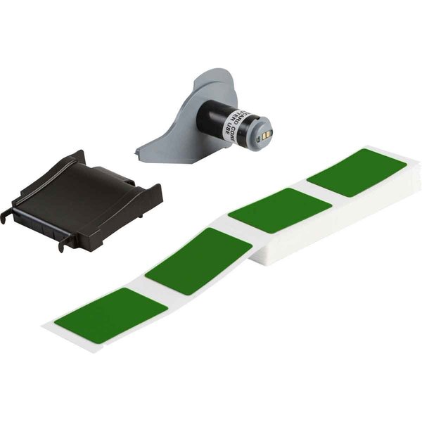 Label, Color Green, 1 29/32