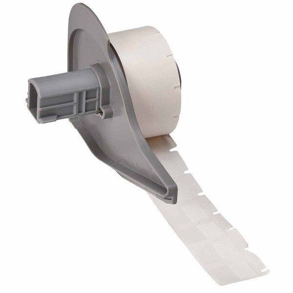 Label, 1/2 in W, Clear; White
