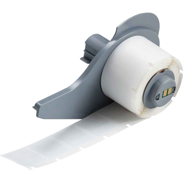 Label, 3/4 in W, Clear; White