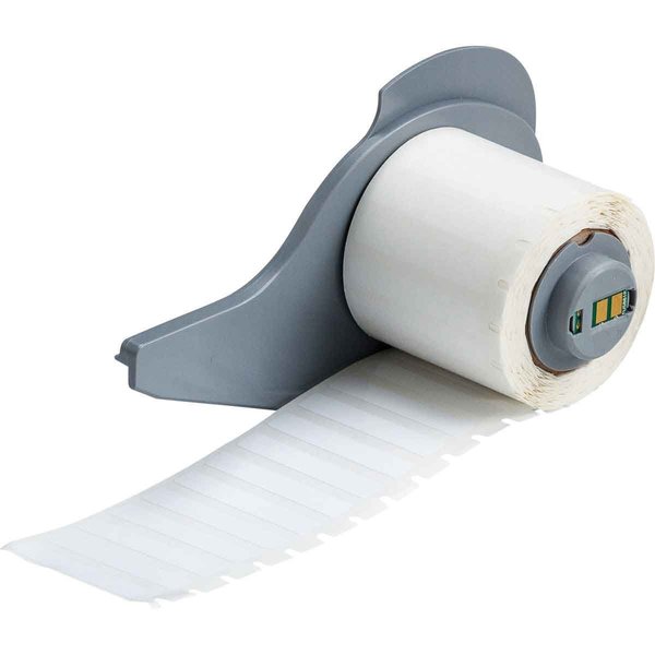 Label, Color White, 1/4