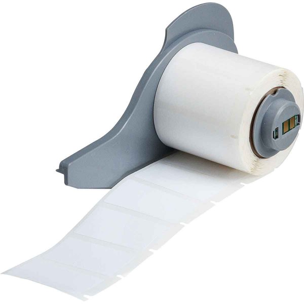 Label, Color White, 3/4