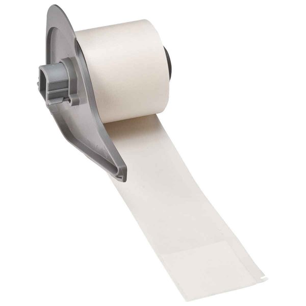 Label, 1 1/2 in W, Clear; White