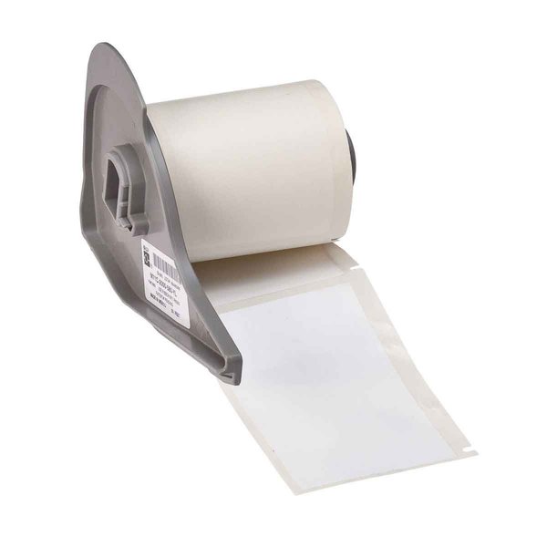 Label, 3 in W, White