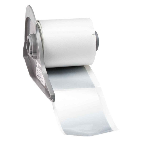 Label, 3 in W, Light Gray