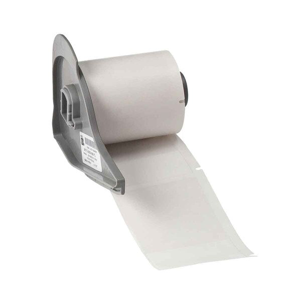 Label, 1 15/16 in W, Clear; White