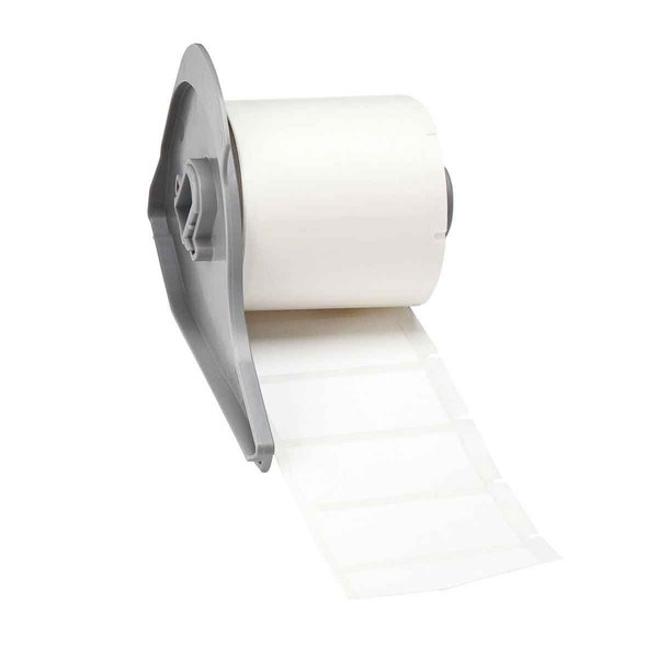 Label, 1 29/32 in W, White