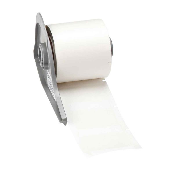 Label, 1 3/4 in W, Clear; White