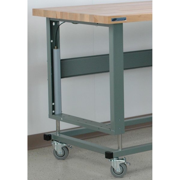 Workbench, Mobile, Hand, Crank, Lift, Adj.