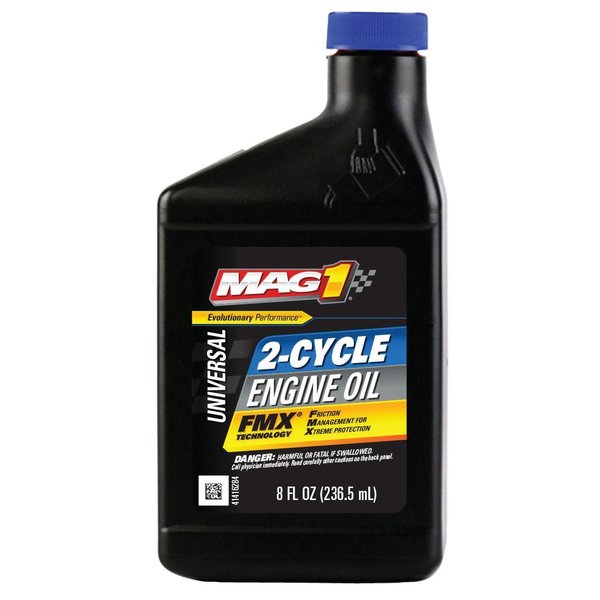 2-Cycle Conventional Engine Oil, Blue, 8 Oz.