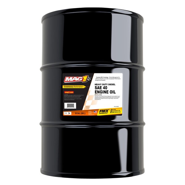 HD Diesel Engine Oil, SAE 40, 55 gal. Drum