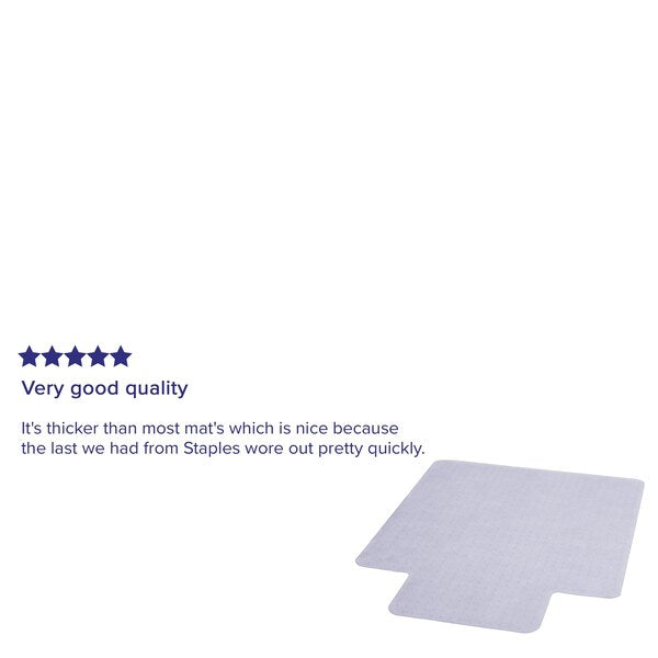 Chair Mat w/Lip, 36