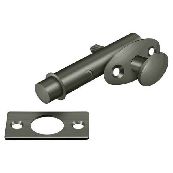 Mortise Bolt Antique Nickel