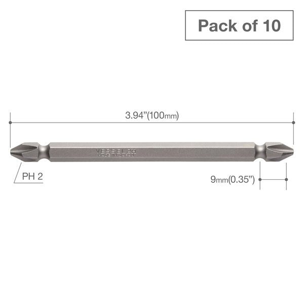 Double-Ended Bit 1/4