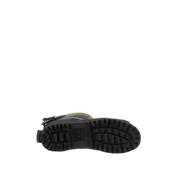 Size 9 Men's Steel Rubber Boot, Black