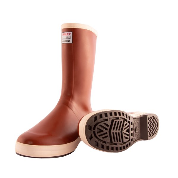 Men's Steel Rubber Boot Brick Red