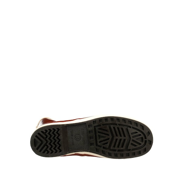 14 Men's Upper: Brick Red, Sole: Brown