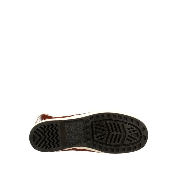 15 Men's Upper: Brick Red, Sole: Brown