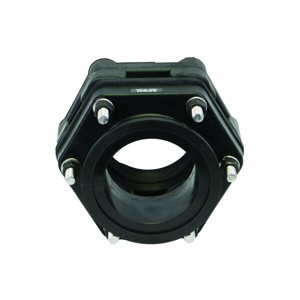 Bulkhead Fitting, EPDM, 5 1/2