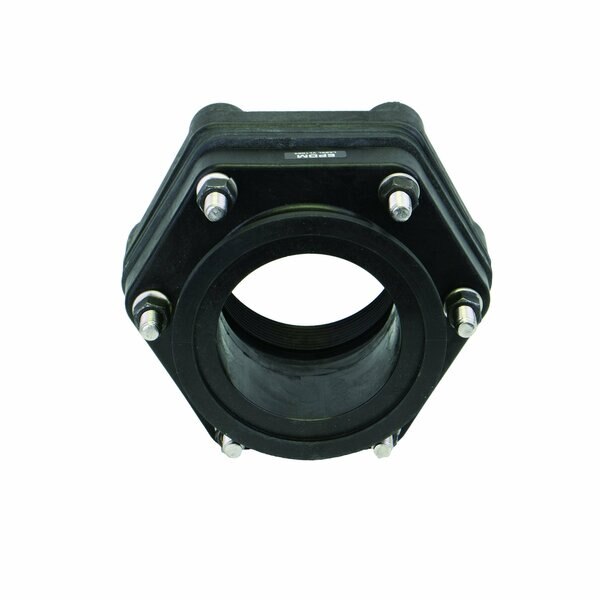 Bulkhead Fitting, EPDM, 5 1/2