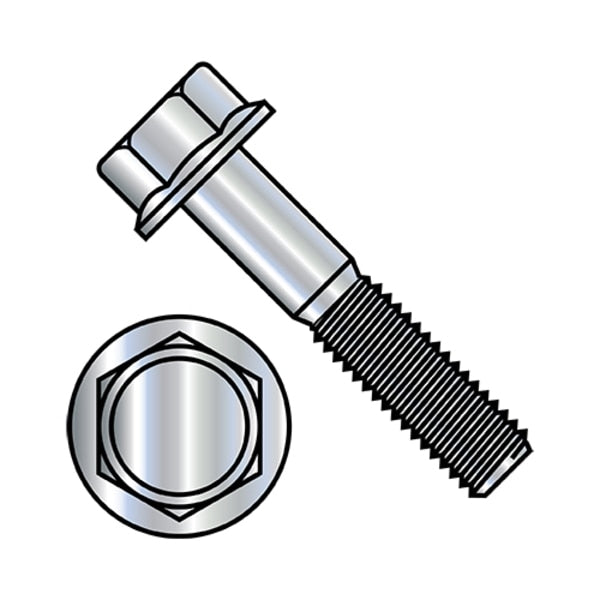 M6-1.0X40 DIN6921 8.8 FLANGE BOLT ZINC ROHS