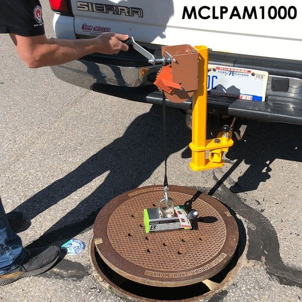 Manhole Power Arm - Manual, Receiver Mou