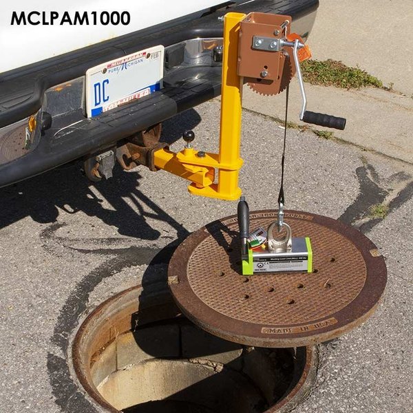 Manhole Power Arm - Manual, Receiver Mou
