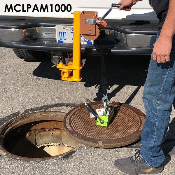 Manhole Power Arm - Manual, Receiver Mou