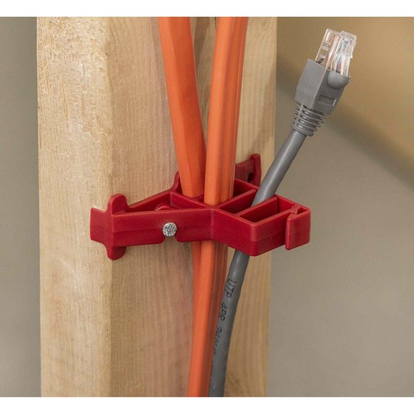 Multi-Cable Staple, Snap Lock, PK100