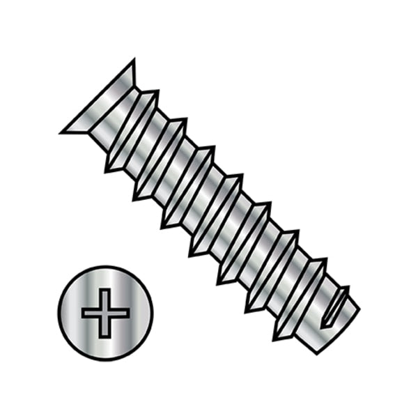 Binding Screw, M6.3X7.5 mm Thd Sz, Steel, 10000 PK