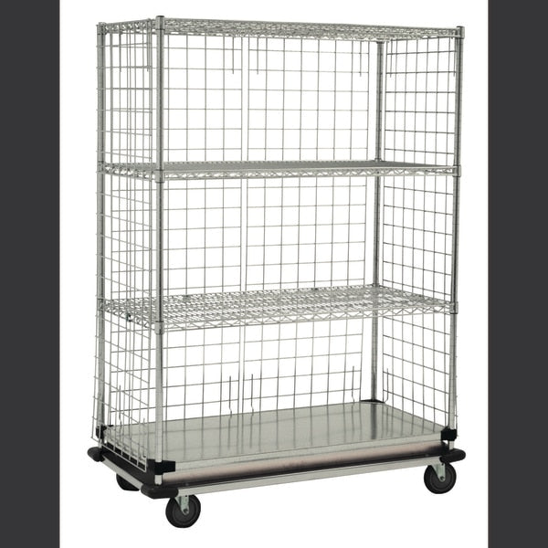 MED-SD Unit, w/Casters, 4-Shelf, 24x60x70