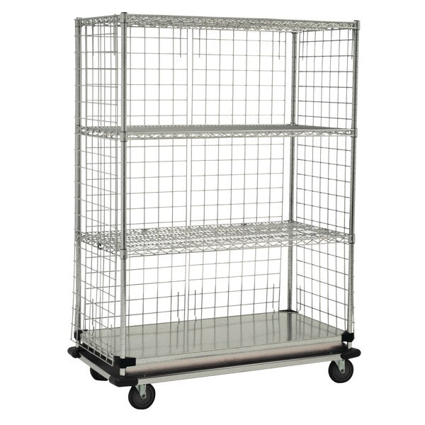 MED-SD Unit, w/Casters, 4-Shelf, 24x48x70