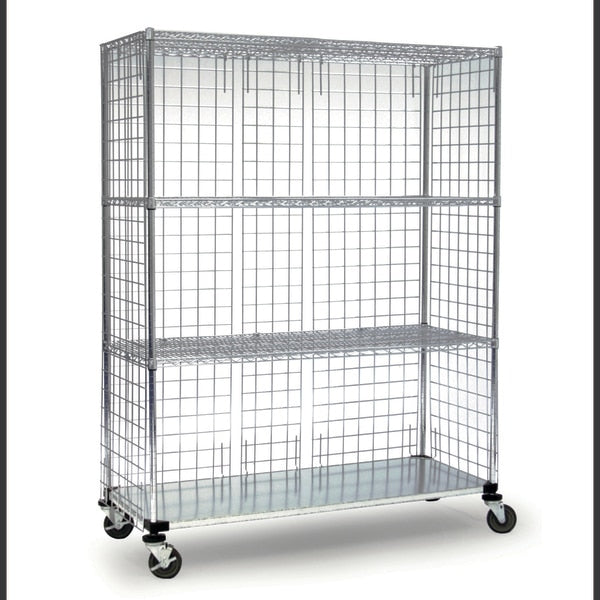 ME-SD Unit, w/Casters, 4-Shelf, 24x36x80