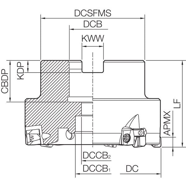 MFAH 080RS10TSF Inch Bore Diameter