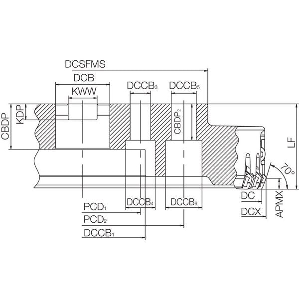 MFK 315R1139TMSF Metric Bore Diameter