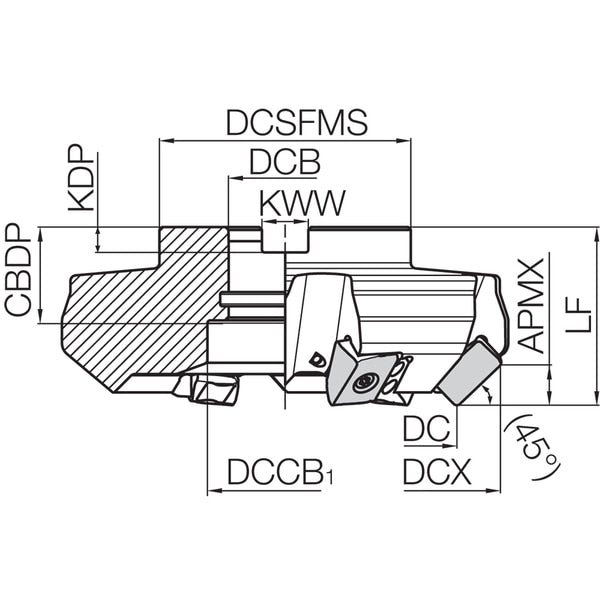 MFLN 45125R6T Inch Bore Diameter