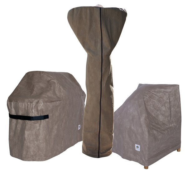 Elite Cappuccino Patio Round Fire Pit Cover, 50