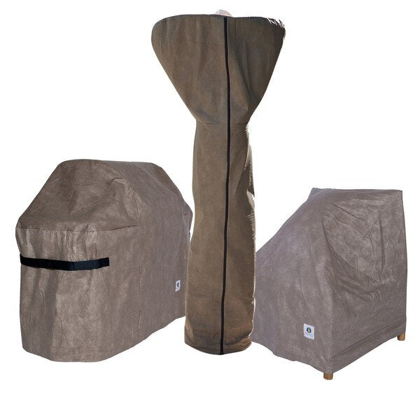 Elite Cappuccino Patio Square Fire Pit Cover, 50