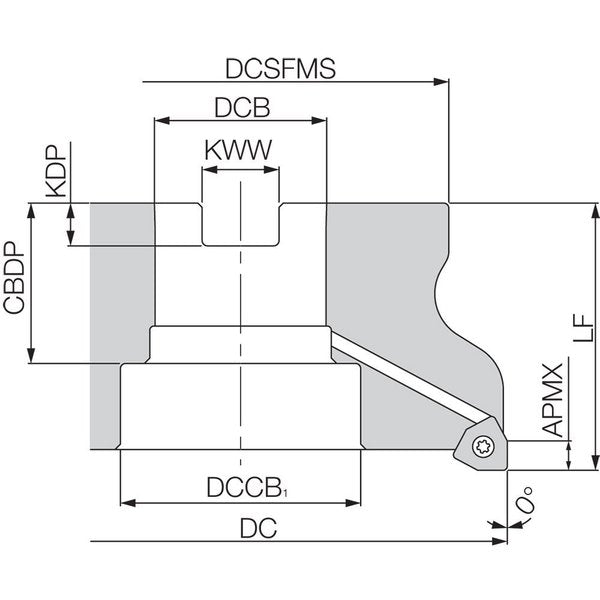 MFWN90100R 05 8T Inch Bore Diameter