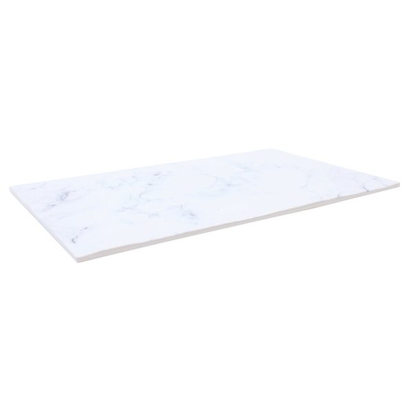 Rectangle Display Tray, Wht, 20.75