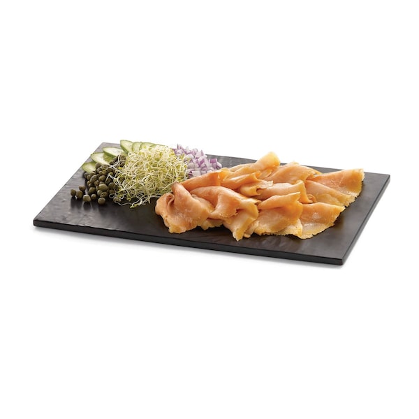 Frostone Slate Mel Tray, Blk, 12.75