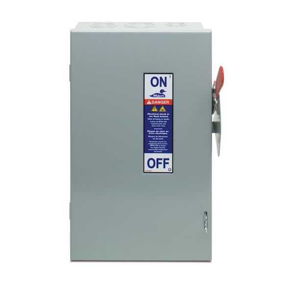 GD Disc, 3P Fusible Typ1 240V, 60A