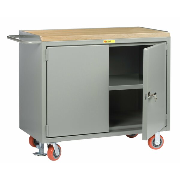 Mobile Workbench Cabinet, 3600 lb., 53