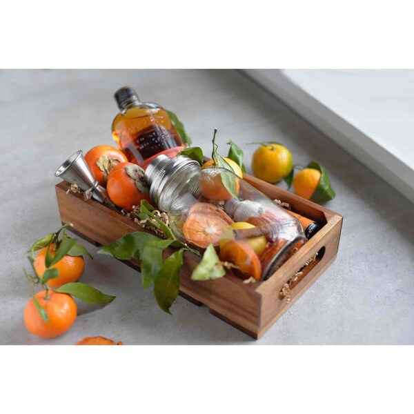 Mason Jar Glass Cktail Shkr SS Top, 14OZ