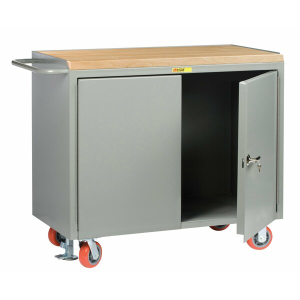 Mobile Workbench Cabinet, 3600 lb., 53