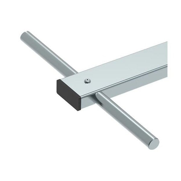 Wheeled Machine Skate Handle, Tow, 3.8 ft
